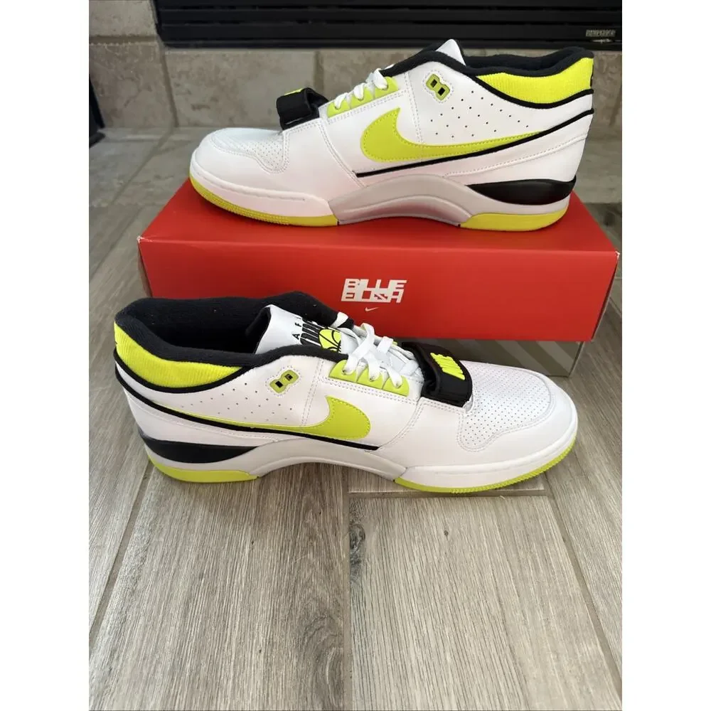 Size 15 - Nike AAF88 SP Billie Eilish Venom Green DZ6763-100 OG Box Dust Bag